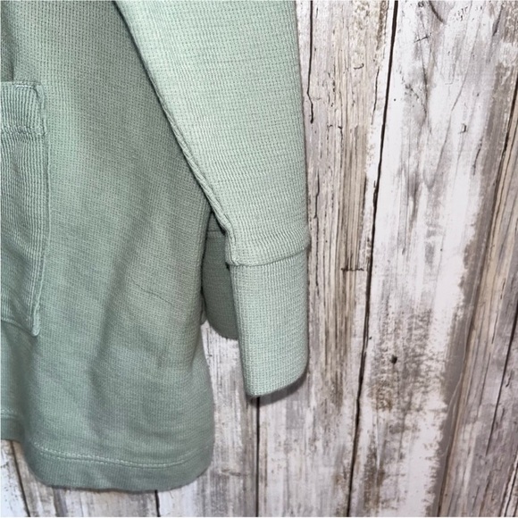 J. Jill Mineral Green Textured Patch Pocket Tunic - Picture 4 of 6